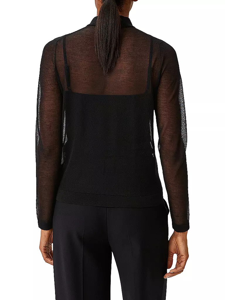 COMMA | Pullover | Noir