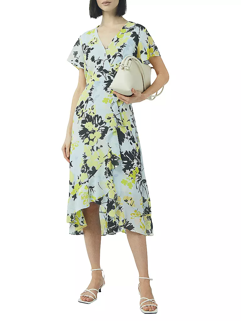 COMMA | Robe midi | blau