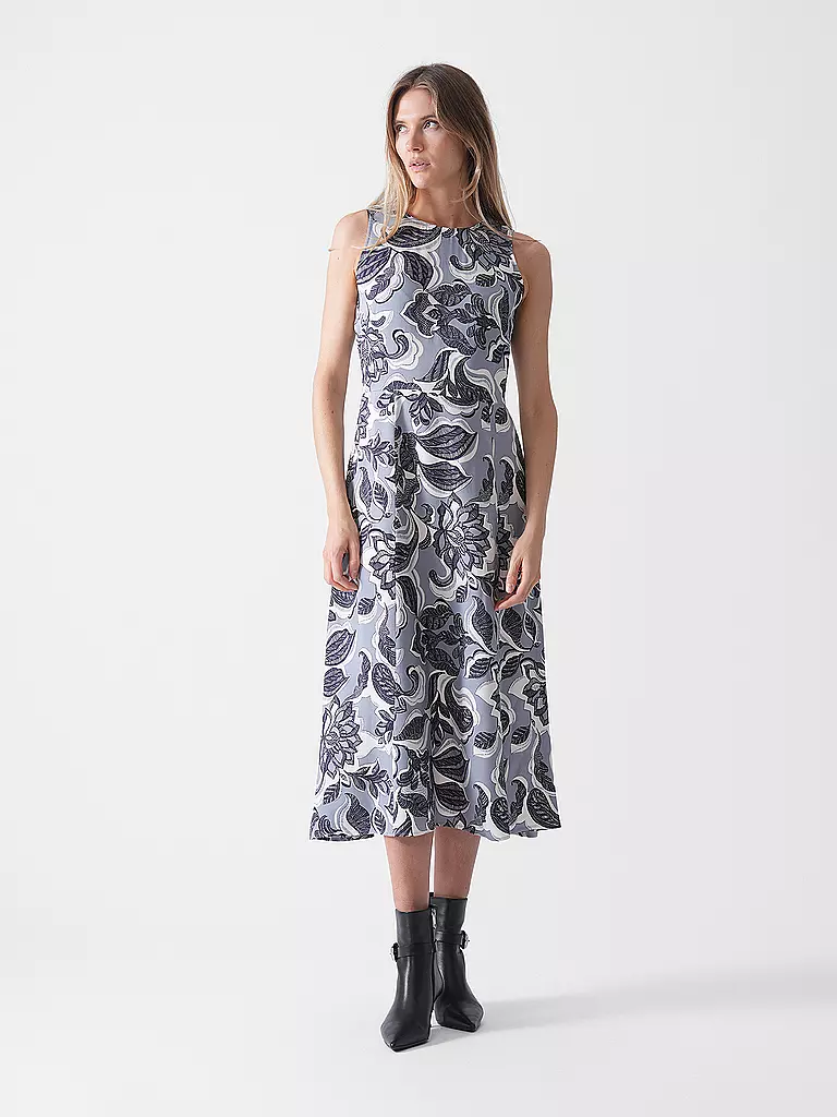 COMMA | Robe midi | blau