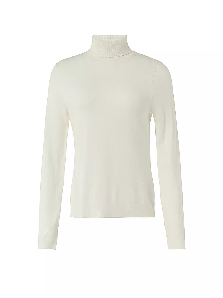 COMMA | Rollkragenpullover | Blanc