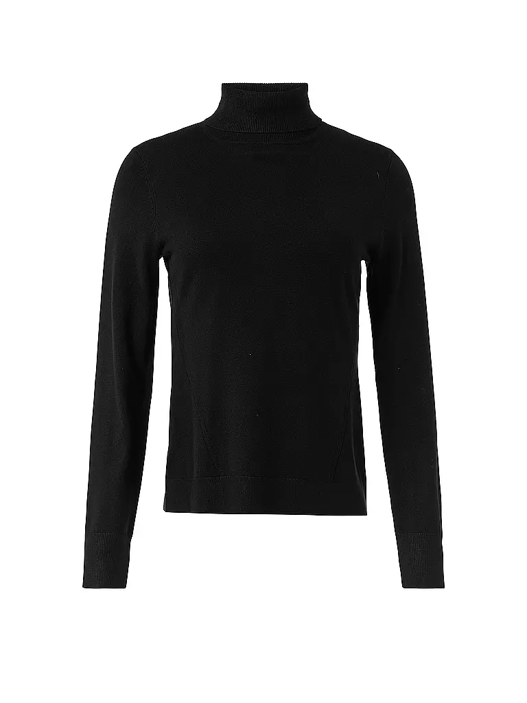 COMMA | Rollkragenpullover | Noir