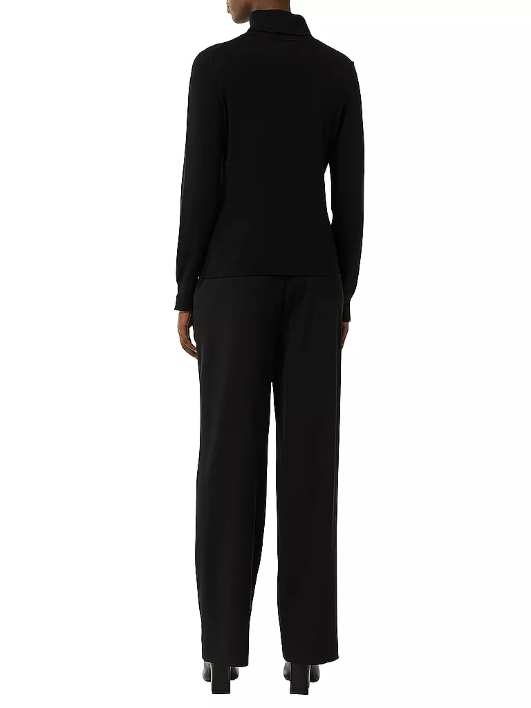 COMMA | Rollkragenpullover | Noir