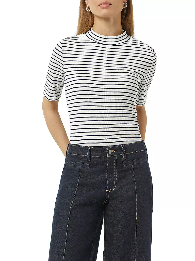 COMMA | Rollkragenshirt | Blanc