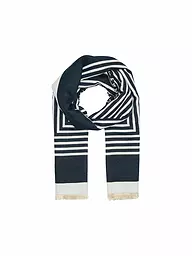 COMMA | Schal | Bleu foncé