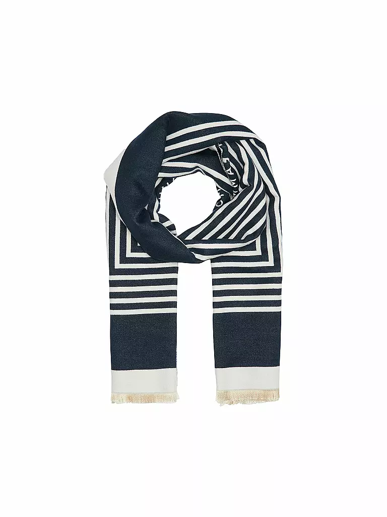 COMMA | Schal | Bleu foncé