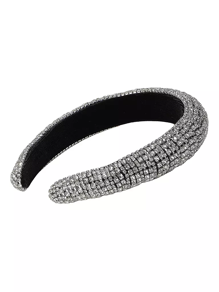 COMMA | Serre-tête avec perles décoratives | Argent