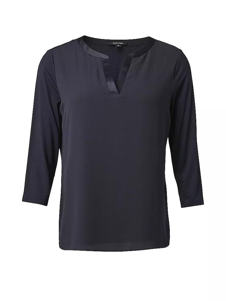 COMMA | Shirt | Bleu foncé