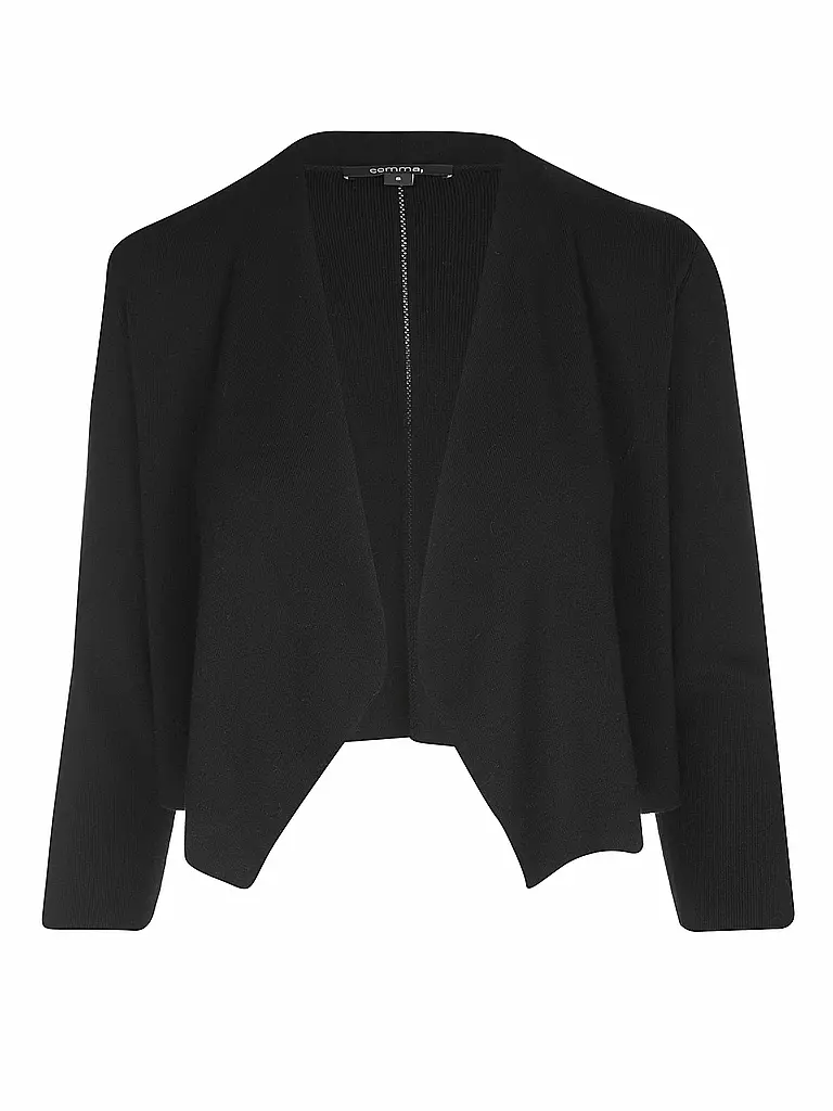 COMMA | Strickjacke  | Noir
