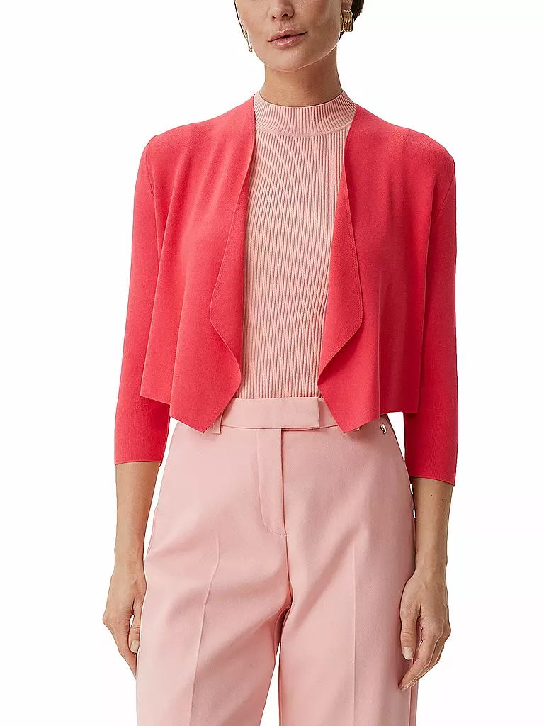 COMMA | Strickjacke  | Rouge