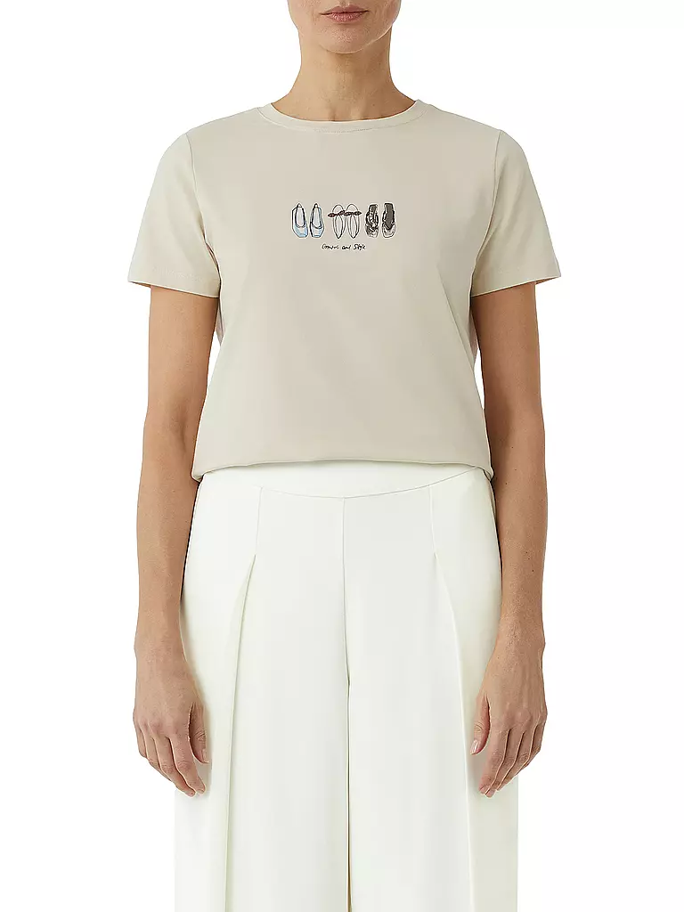 COMMA | T-Shirt  | Beige
