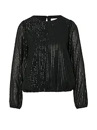 COMMA | T-shirt blouse | Noir