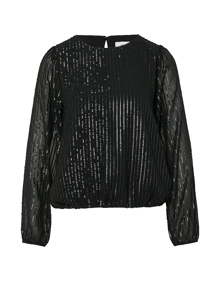 COMMA | T-shirt blouse | Noir