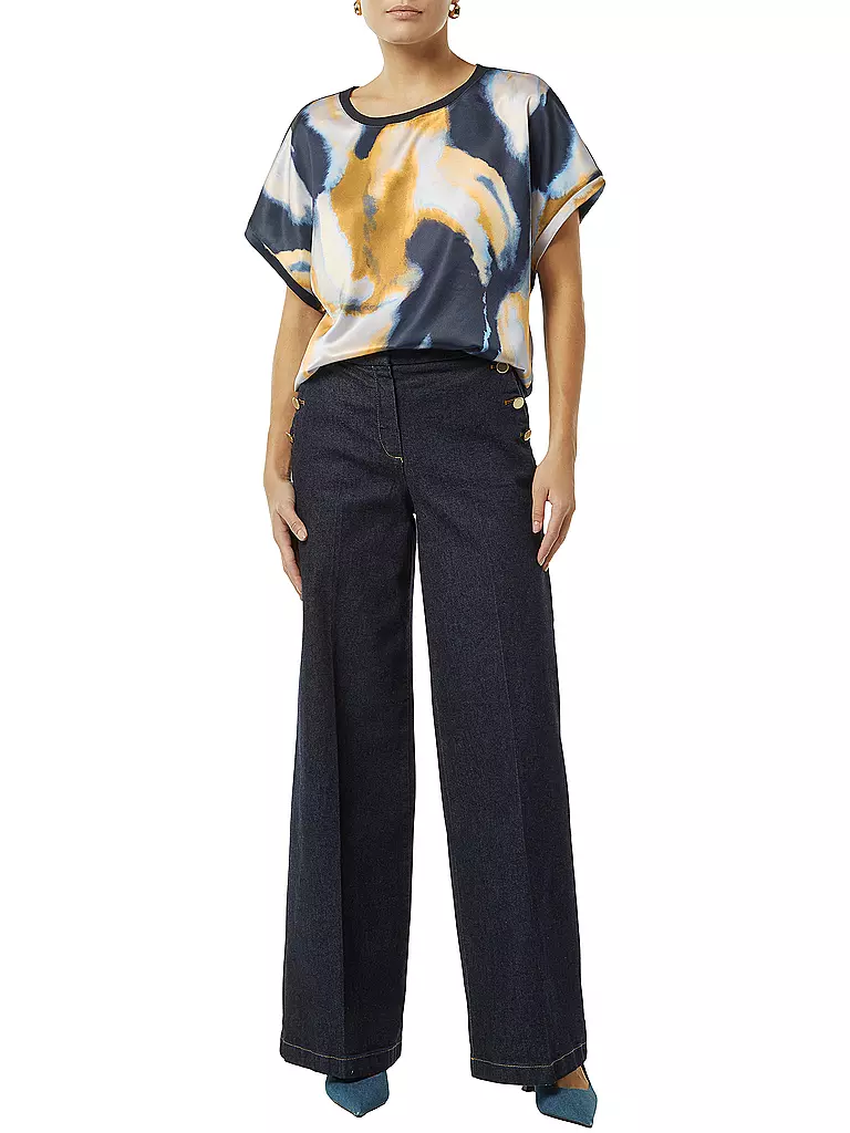 COMMA | T-shirt blouse | Bleu