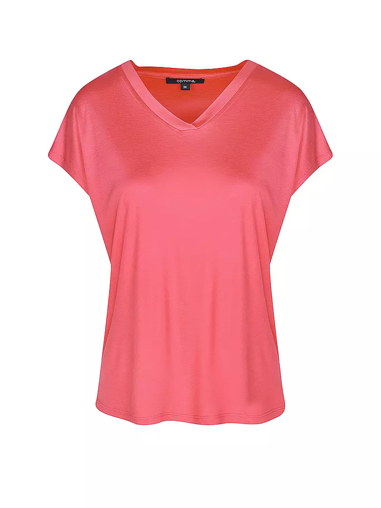 COMMA | T-Shirt | Rouge