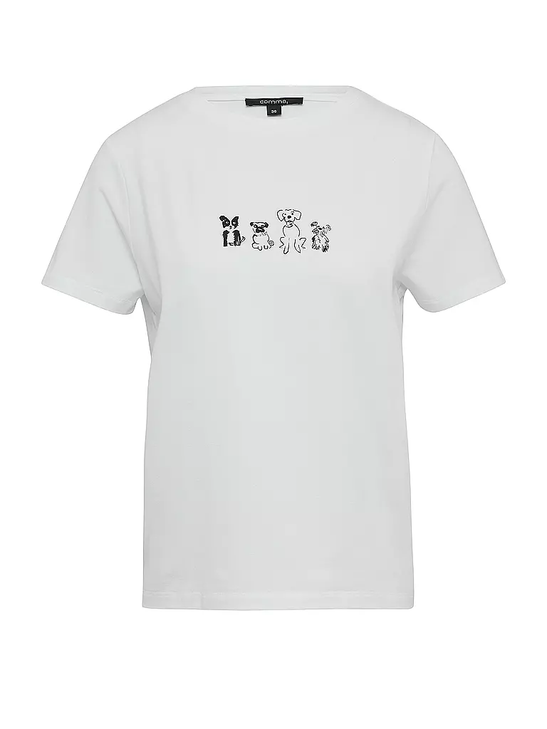 COMMA | T-shirt | Blanc