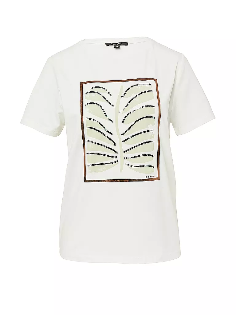 COMMA | T-Shirt | Blanc