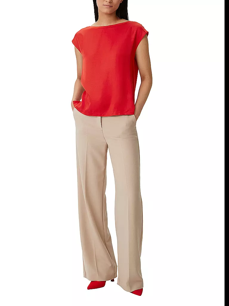 COMMA | T-Shirt | Rouge