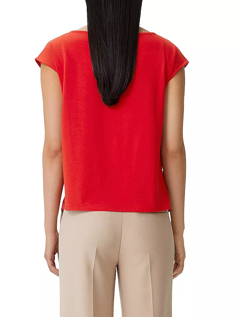 COMMA | T-Shirt | Rouge