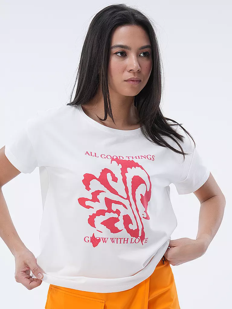 COMMA | T-shirt | weiss