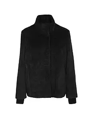 COMMA | Veste aspect fourrure | Noir
