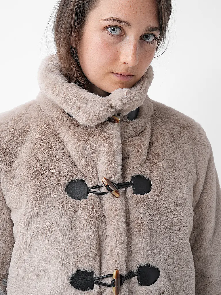 COMMA | Veste aspect fourrure | 