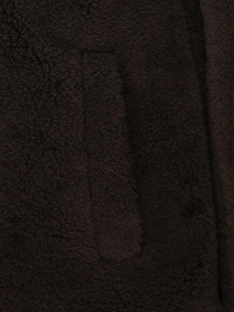 COMMA | Veste aspect fourrure | braun