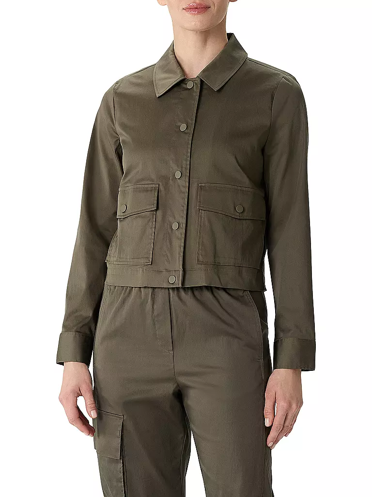 COMMA | Veste courte | olive