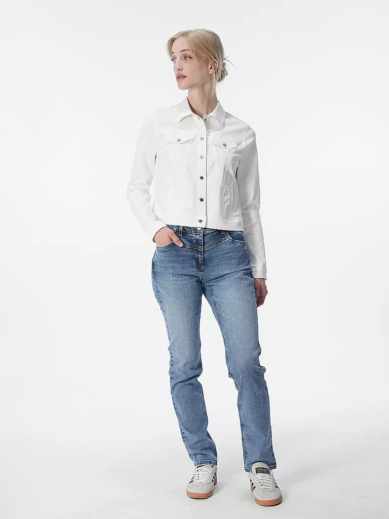 COMMA | Veste en jean | Blanc