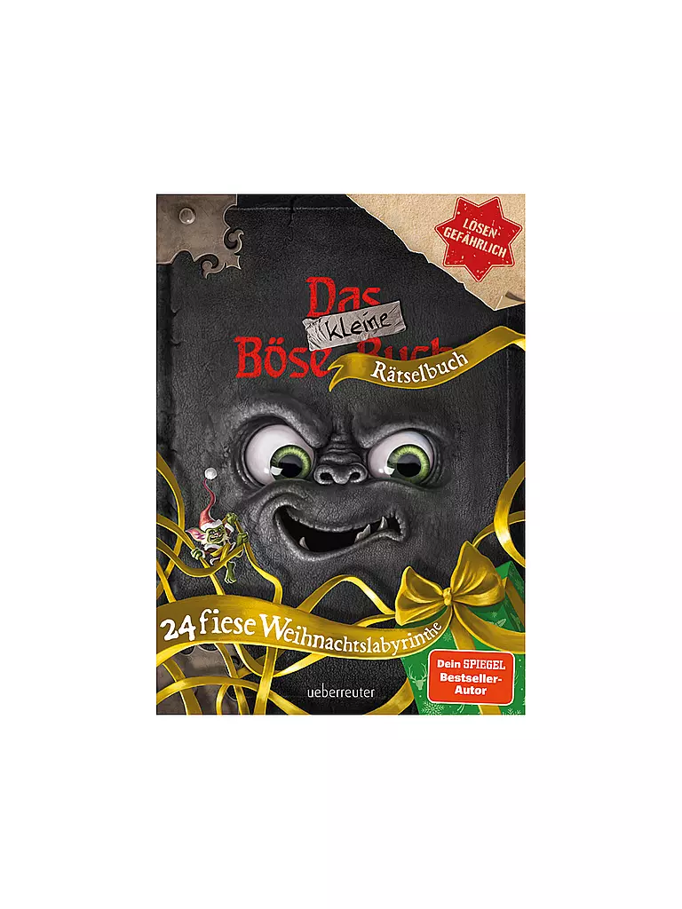 COMPACT VERLAG | Das kleine Böse Rätselbuch - 24 fiese Weihnachtslabyrinthe | Aucune couleur