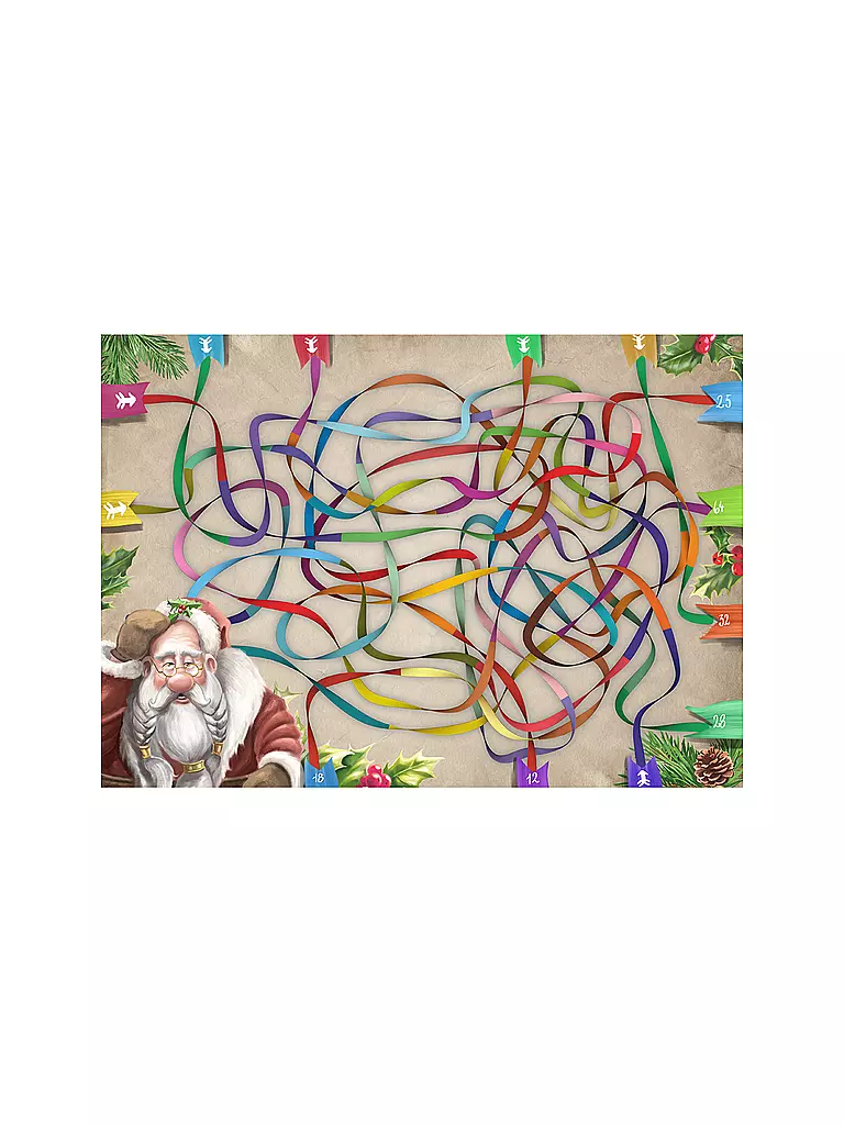 COMPACT VERLAG | Das kleine Böse Rätselbuch - 24 fiese Weihnachtslabyrinthe | Aucune couleur