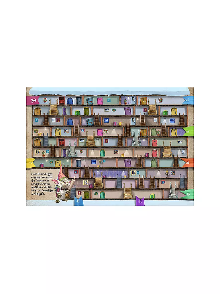 COMPACT VERLAG | Das kleine Böse Rätselbuch - 24 fiese Weihnachtslabyrinthe | Aucune couleur