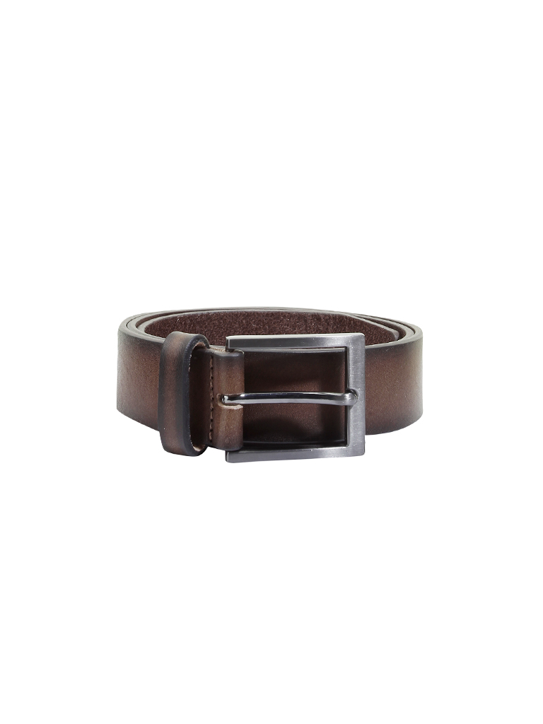 Ceinture en cuir marron 105