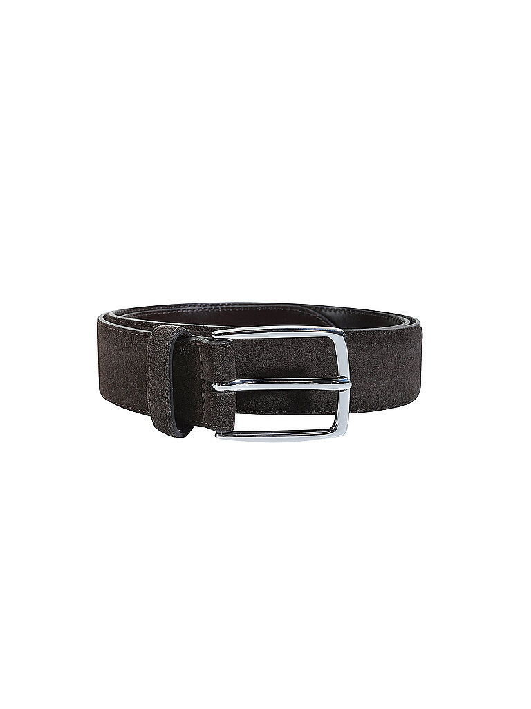 Ceinture en cuir marron 100