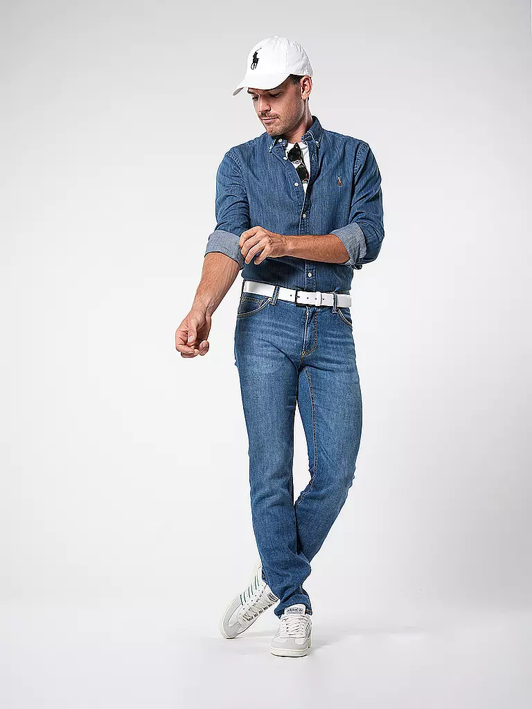 CONDOR | Ceinture en cuir HAKA | weiss