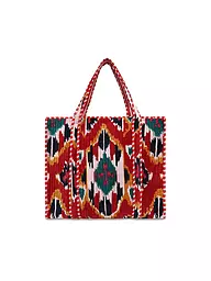 CONSCIOUS YOGA COLLECTIVE | Tasche - Shopper VELVET IKAT SHOPPER | Rouge