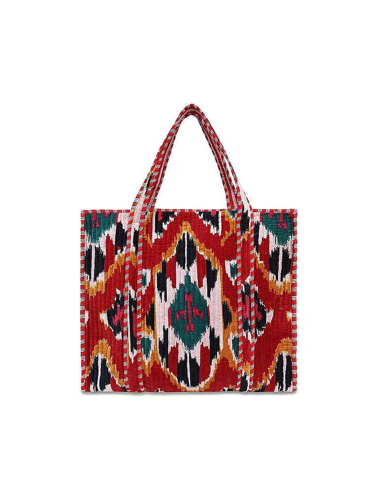 CONSCIOUS YOGA COLLECTIVE | Sac - Shopper VELVET IKAT SHOPPER | rot