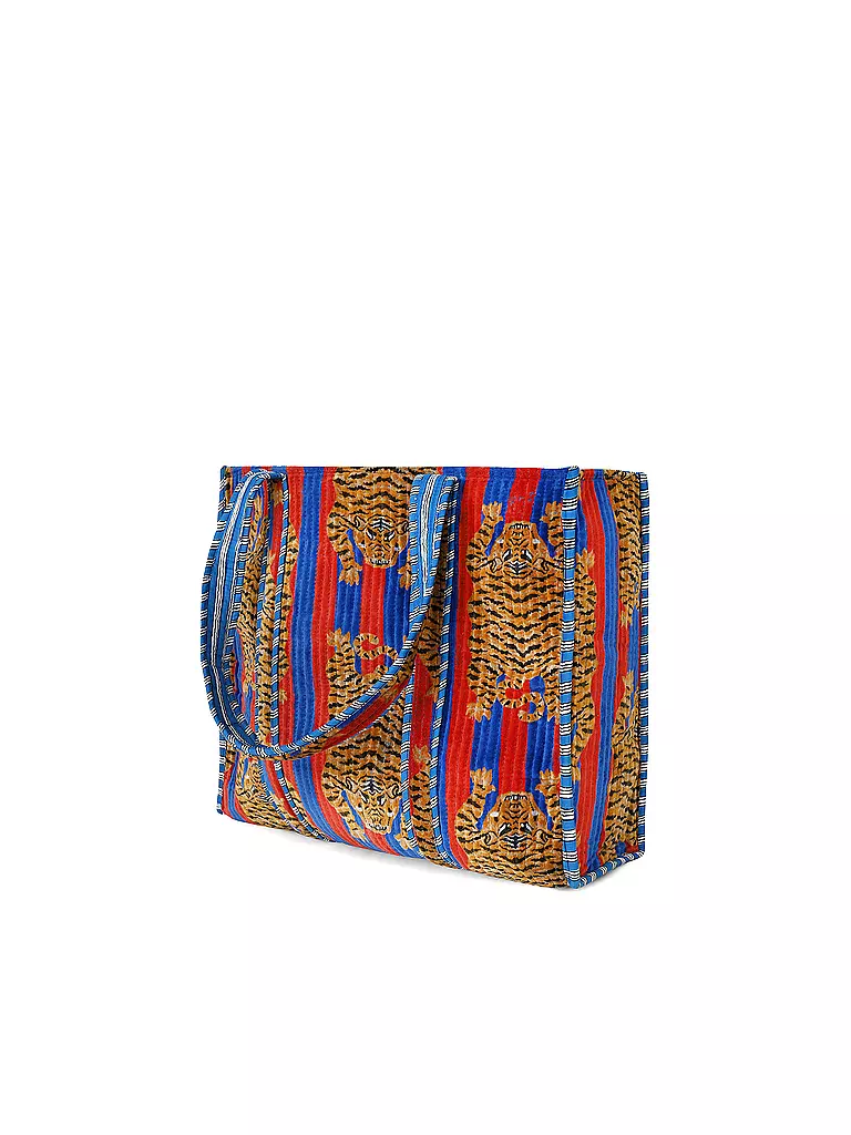 CONSCIOUS YOGA COLLECTIVE | Tasche - Shopper TIBETAN TIGER  TOTE | Bleu foncé