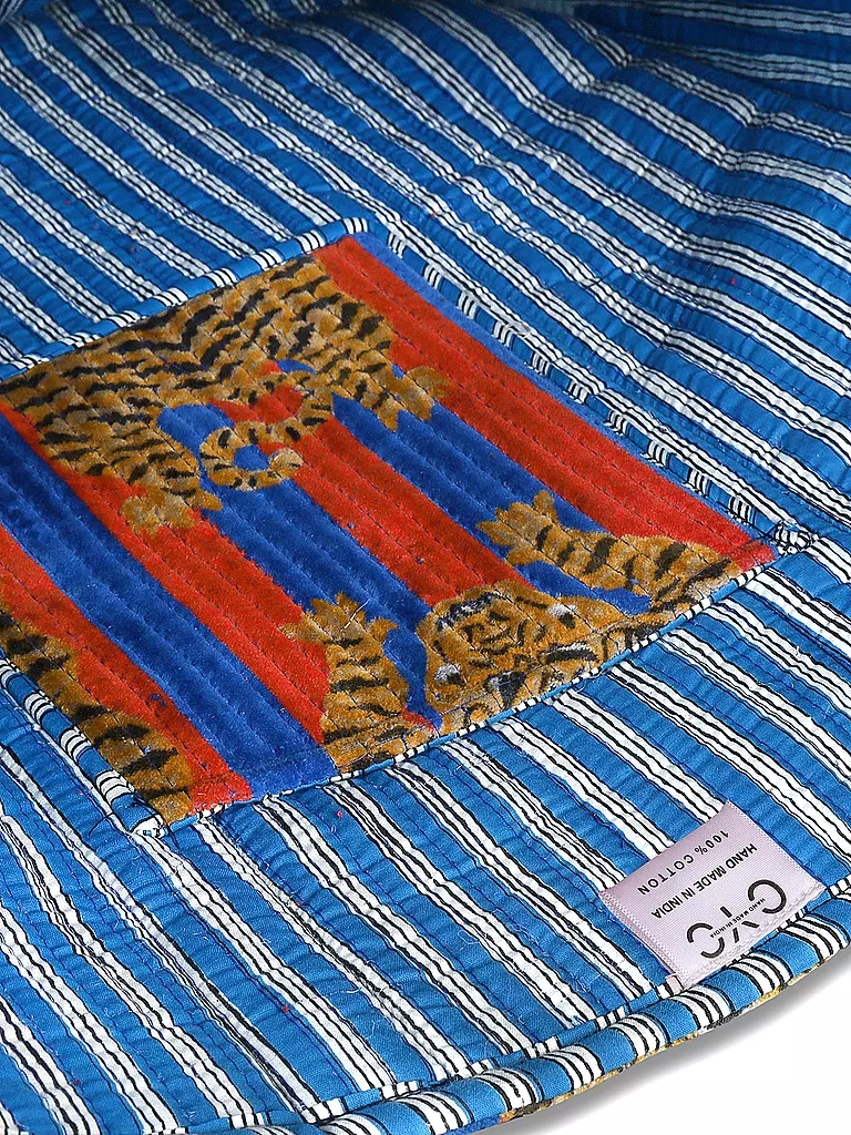 CONSCIOUS YOGA COLLECTIVE | Tasche - Shopper TIBETAN TIGER  TOTE | Bleu foncé