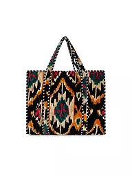 CONSCIOUS YOGA COLLECTIVE | Tasche - Shopper VELVET IKAT SHOPPER | Noir
