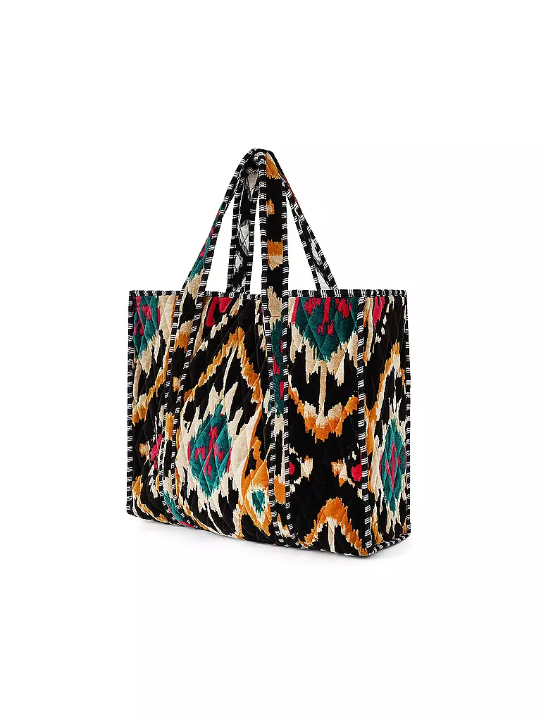CONSCIOUS YOGA COLLECTIVE | Tasche - Shopper VELVET IKAT SHOPPER | schwarz