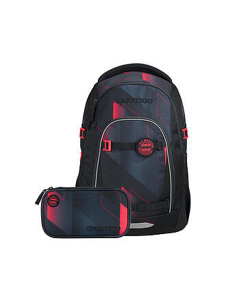 COOCAZOO | Ensemble de sac à dos scolaire 3 pièces MATE FC Bayern Stern Des Südens