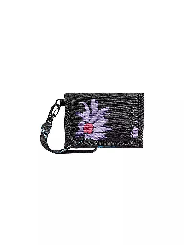 COOCAZOO | Portefeuille Floral Artnight | Noir