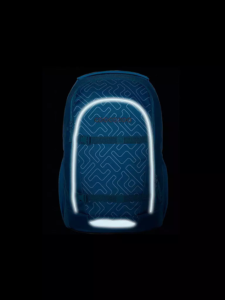 COOCAZOO | Sac à dos scolaire EVERY Blue Maze |