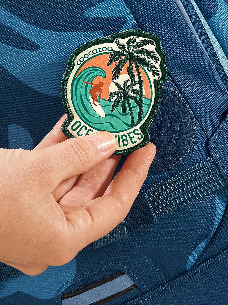 COOCAZOO | Sac à dos scolaire MATE BREAKING WAVES | Bleu