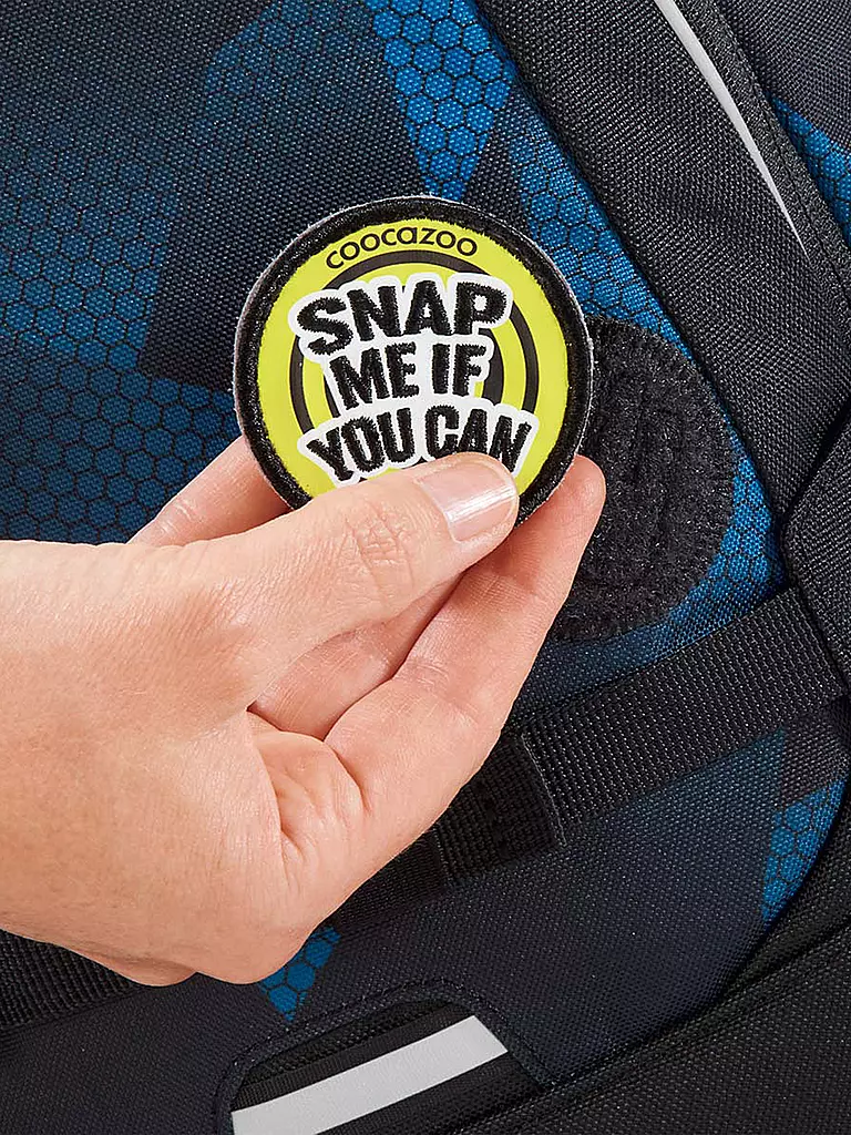 COOCAZOO | Sac à dos scolaire MATE ELECTRIC ICE | Bleu foncé