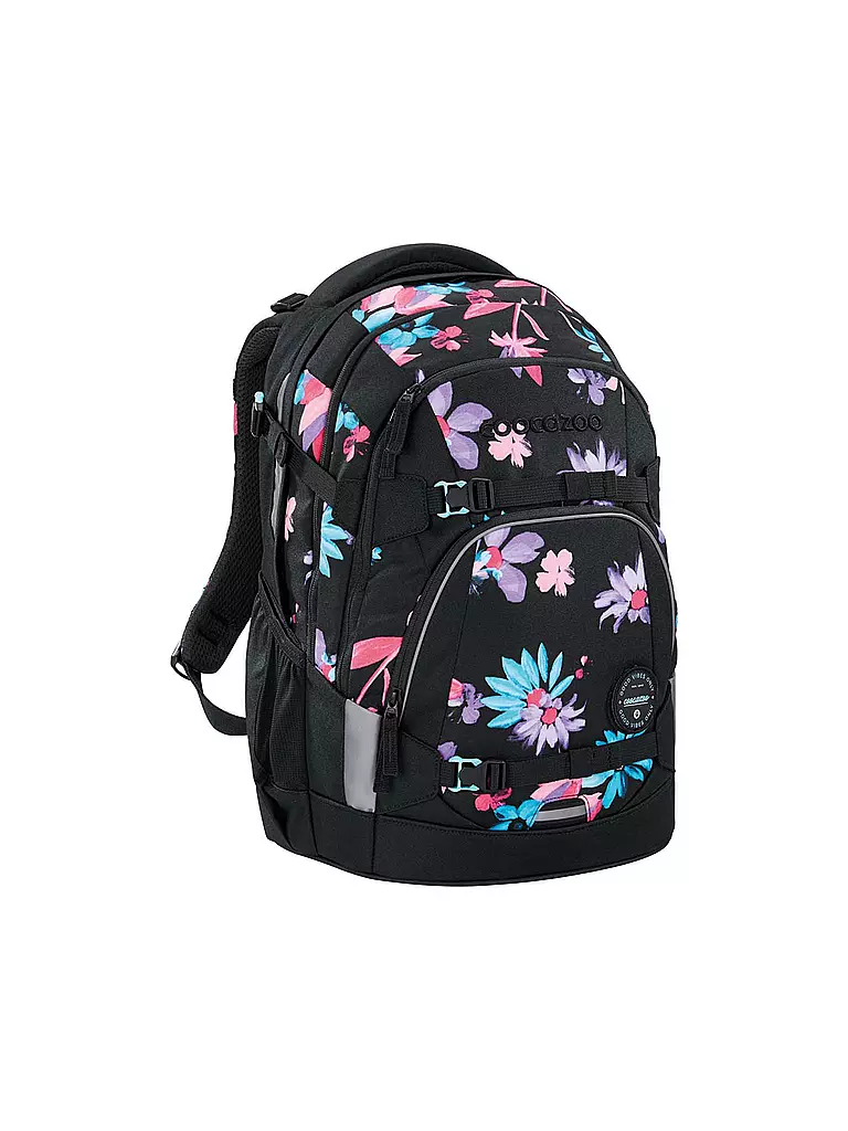 COOCAZOO | Sac à dos scolaire MATE Floral Artnight | schwarz