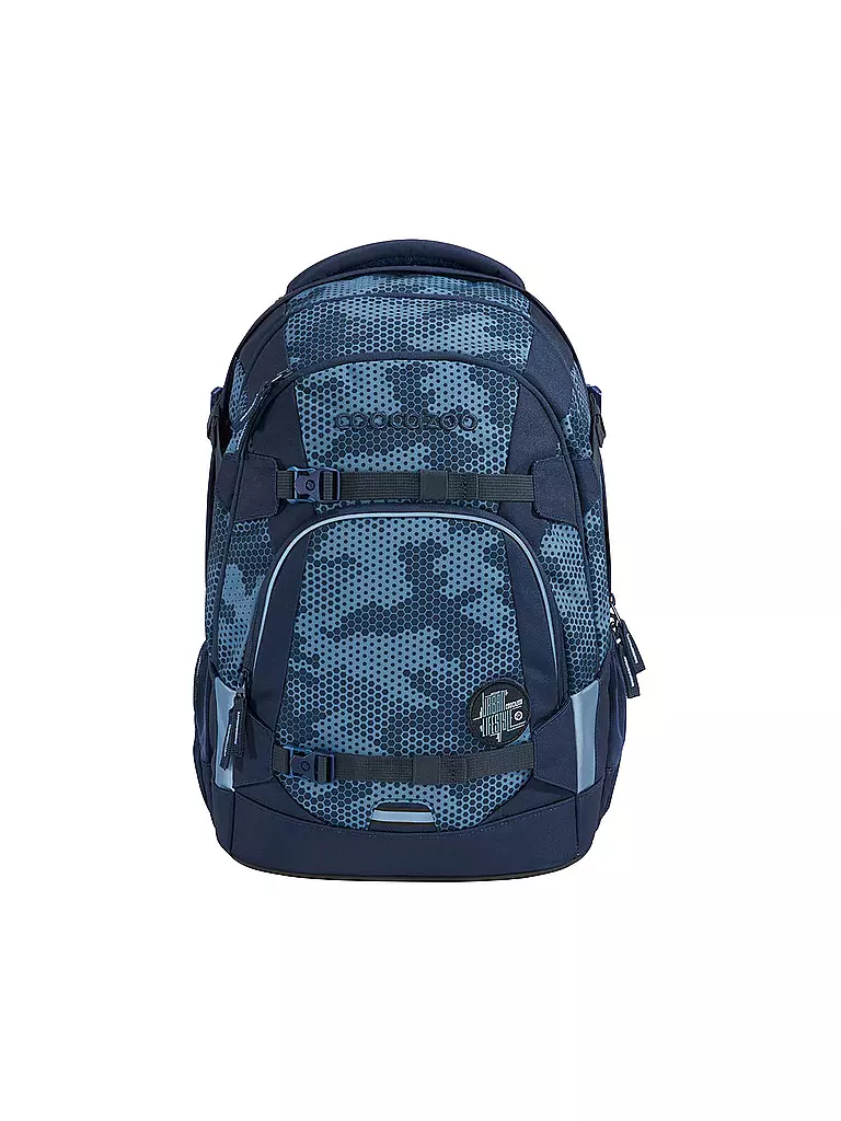 COOCAZOO | Sac à dos scolaire MATE GEOMETRIC SKY | Bleu foncé
