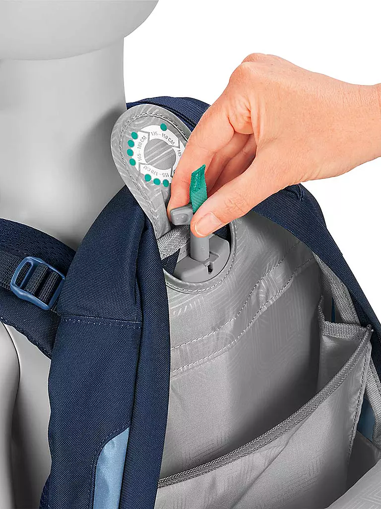 COOCAZOO | Sac à dos scolaire MATE GEOMETRIC SKY | Bleu foncé