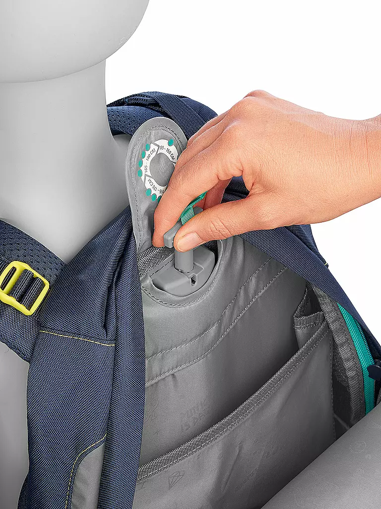 COOCAZOO | Sac à dos scolaire MATE Happy Raindrops | Bleu foncé