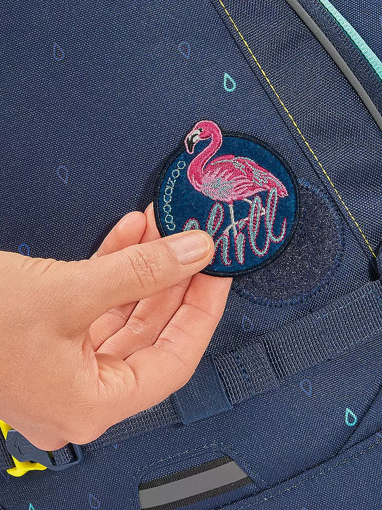 COOCAZOO | Sac à dos scolaire MATE Happy Raindrops | Bleu foncé